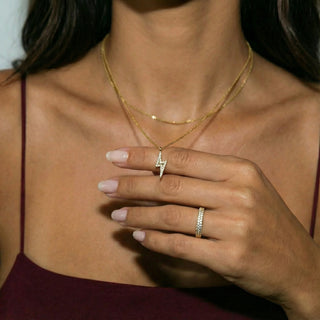 Kinsley Lightning Bolt Pendant