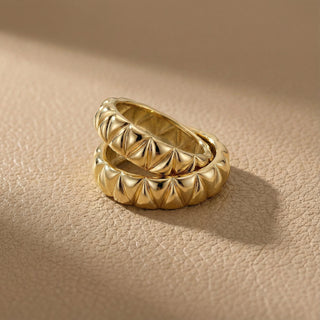 Charlotte Quilted Ring