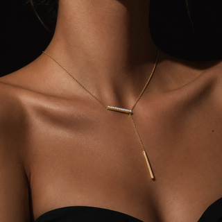 Celine Lariat Necklace