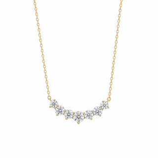 Flora Moissanite Necklace