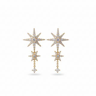 Gemma Star Dangle Earring