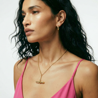 Parker T-Bar Pendant Necklace
