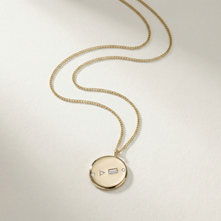 Abby Circle Pendant Necklace