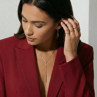 Celine Lariat Necklace