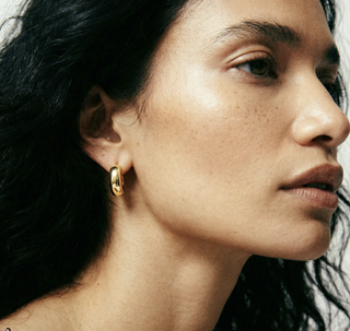Juliet Gold Hoop Earring