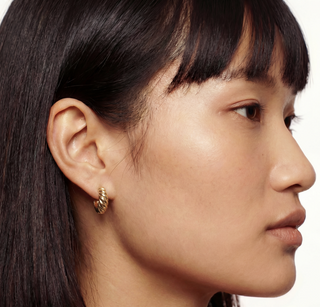 Eden Croissant Hoop Earring