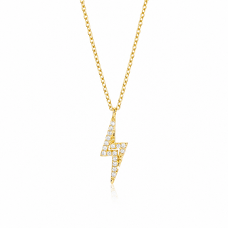 Kinsley Lightning Bolt Pendant