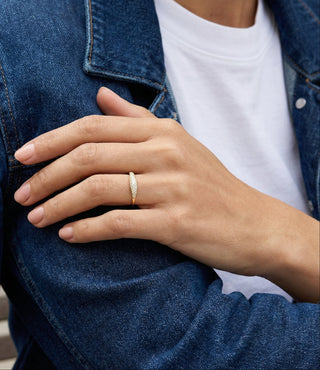 Elise Pave Signet Ring