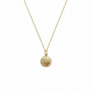 Maya Round Pendant Necklace