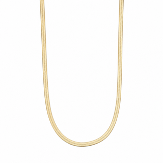Eva Herringbone Chain Necklace