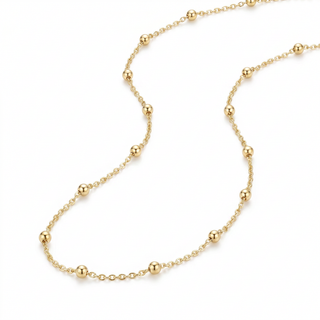 Amara Beaded Chain Necklace